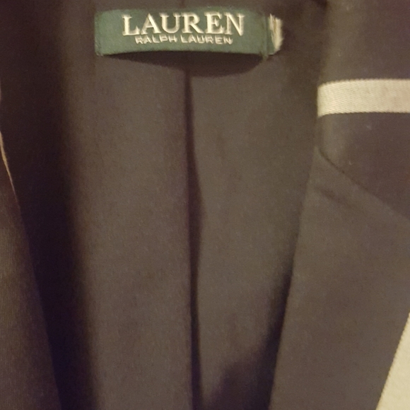Lauren navy and grey blazer - Picture 4 of 5